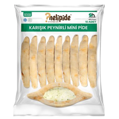 Nelipide Mini Karışık Peynirli Pide 10x40 G