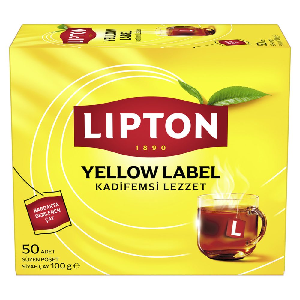 Lipton Yellow Label Bardak Çay 50'li 100 G