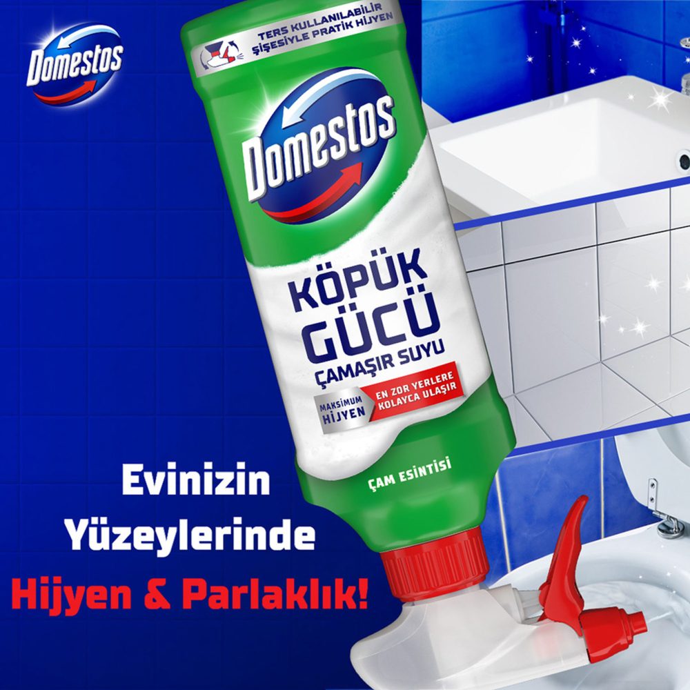 Domestos Köpük Çam 450 Ml + Domestos Dağ Esintisi 750 Ml