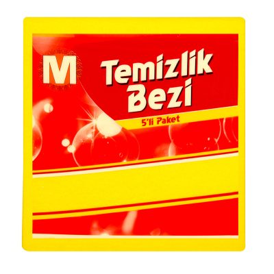 Migros Temizlik Bezi 5'li