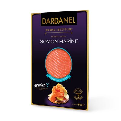 Dardanel Soğutulmuş Balık Somon Marine 80 G