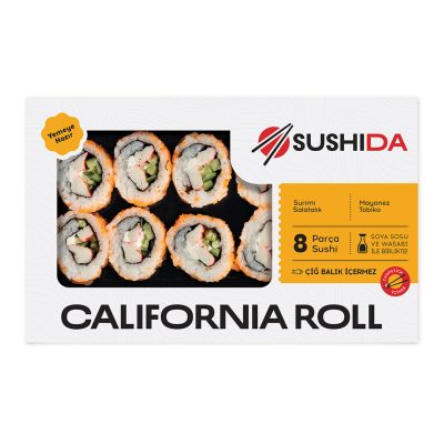 Sushida California Roll 205 G
