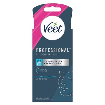 Veet Professional Yüz Ağda Bandı Hassas 20'li