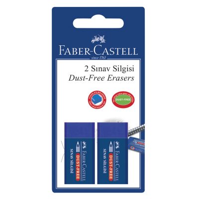 Faber Castell Sınav Silgisi 2'li