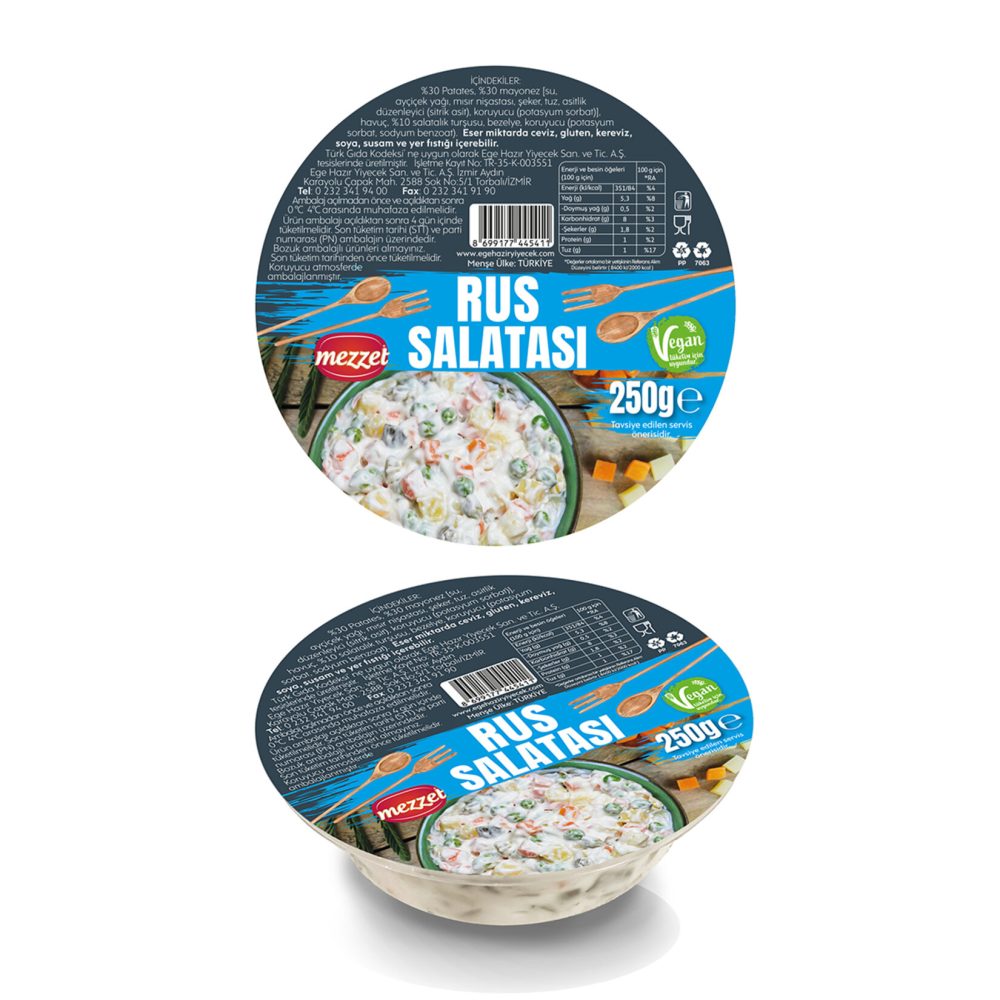 Mezzet Rus Salatası 250 G