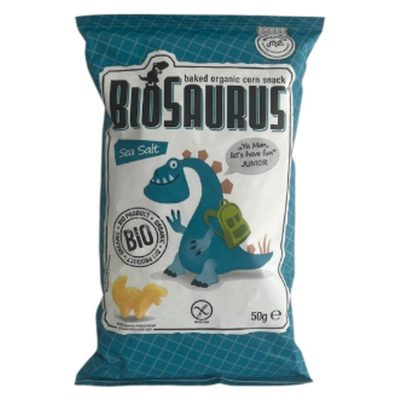 McLloyd's Biosaurus Sea Salt Organik Cips 50 G