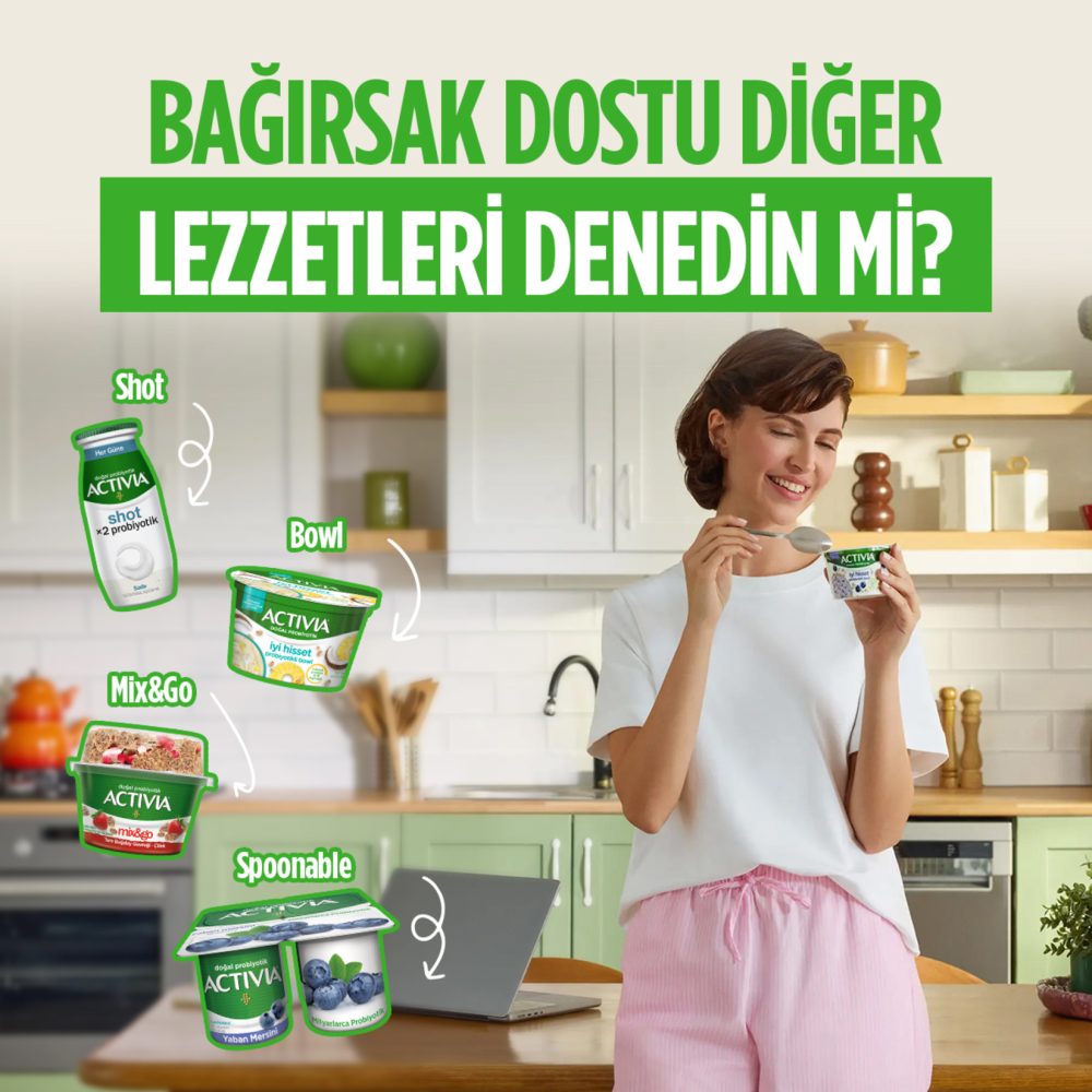 Activia Doğal Probiyotik Sade Yoğurt 4x100 G