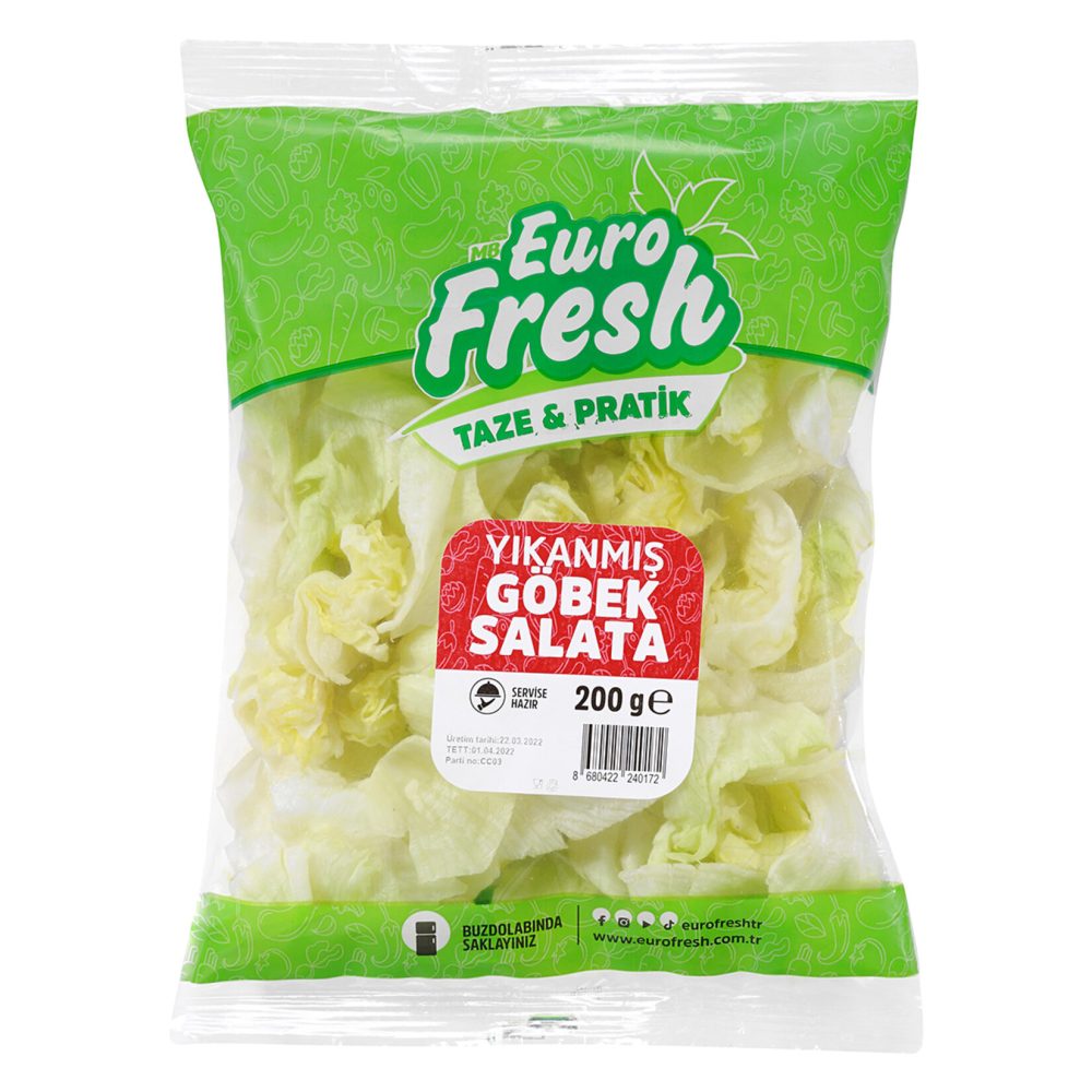 Eurofresh Doğranmış Göbek Salata (Parça) 200 G
