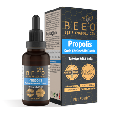 Beeo Propolis Suda Çözünebilir Damla 20 Ml