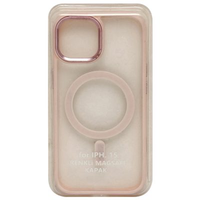 i'think iPhone 15 Magsafe Renkli Kapak