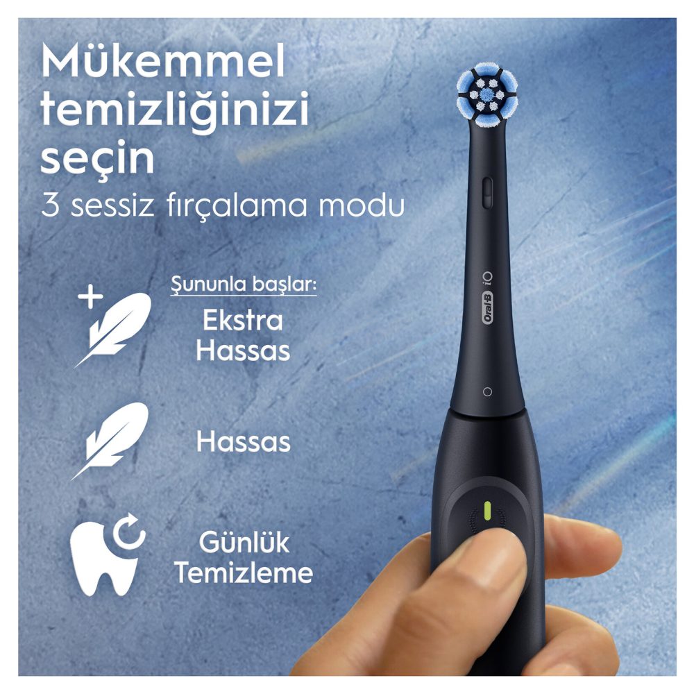 Oral-B IO 2 Şarjlı Diş Fırçası - Siyah