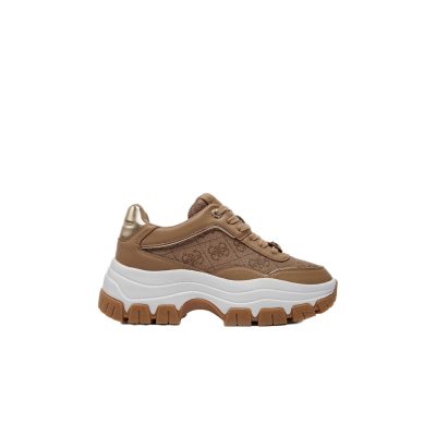 Guess FLPBT3FAL12 Beibr Berrett 4G Kadın Ayakkabı Kahve 37