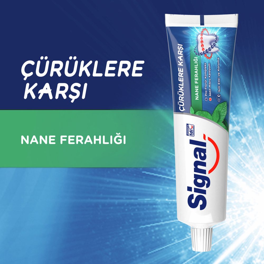 Sıgnal Çürüklere Karşı Nane Ferahlığı 100 Ml