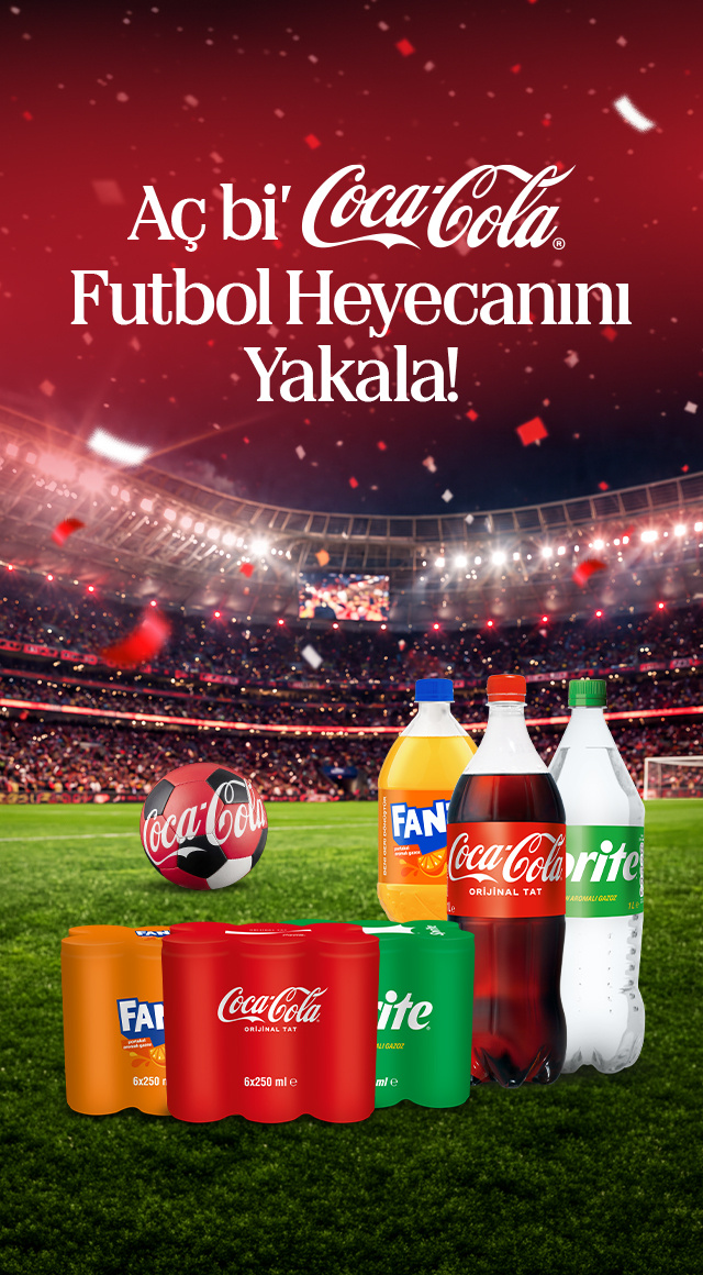 Heyecanı Coca-Cola ile Taçlandır!